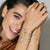 Milleluci Dog Footprint Bracelet - Gold/Silver - 028018/013