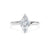Platinum Marquise Cut Laboratory Grown Diamond Engagement Ring - 1.03ct