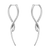 Mercy Long Earrings - Silver - 10015150