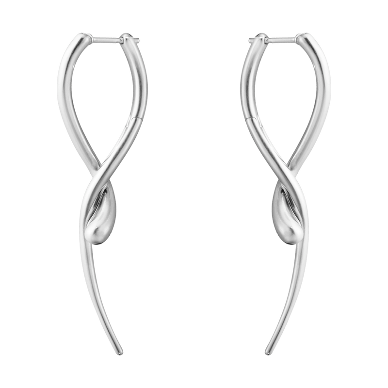 Mercy Long Earrings - Silver - 10015150