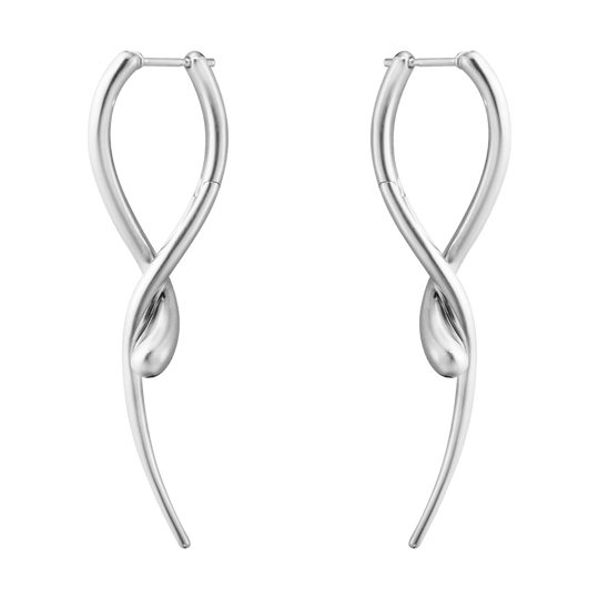 Mercy Long Earrings - Silver - 10015150
