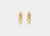 Mika Stud Earrings - Gold - JNM-200-039