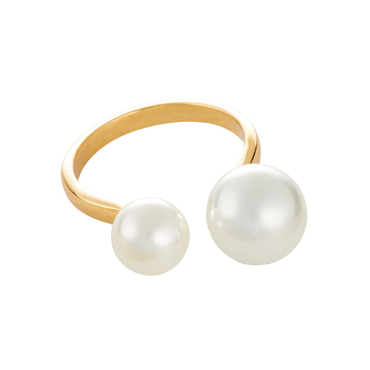 Modern Pearl Ring - Gold - SPRIGB81