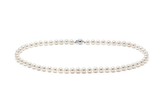 Akoya Pearl Necklace - White Gold - NCP6-TAK5/2