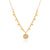 Rooh Charm Necklace - Gold - 0504C-GLD
