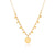 Rooh Charm Necklace - Gold - 0504C-GLD