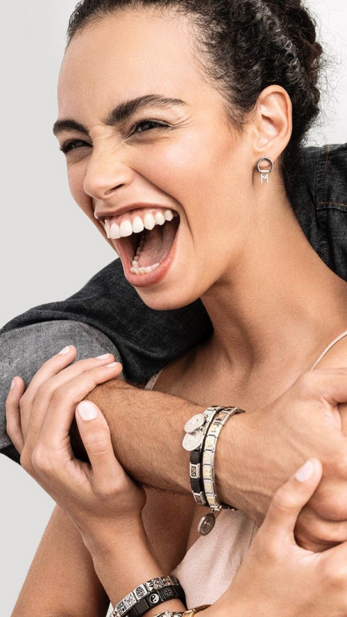 Nomination Classic Angel Face Link Silver 330204 14 Sarah Layton