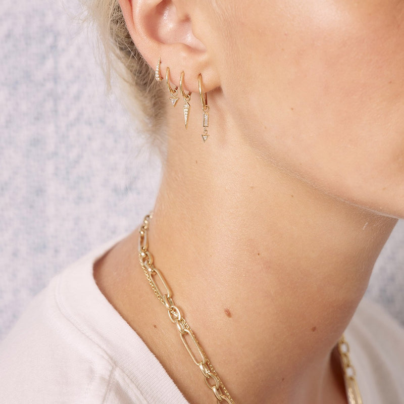 Mini AZ Multi Gemstone Plaque - 9ct Yellow Gold - AZ-MI-TAN-AQ-OP