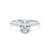 Platinum Oval Cut Laboratory Grown Diamond Engagement Ring - 1.57ct