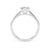 Platinum Oval Cut Laboratory Grown Diamond Engagement Ring - 1.07ct