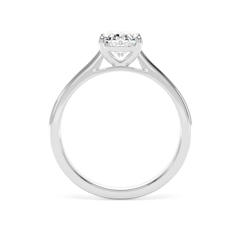 Platinum Oval Cut Laboratory Grown Diamond Engagement Ring - 1.07ct
