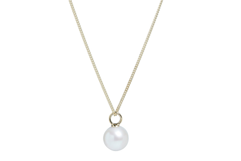Freshwater Pearl Pendant Necklace, 8-8.5mm - Gold - PD11YGR8W