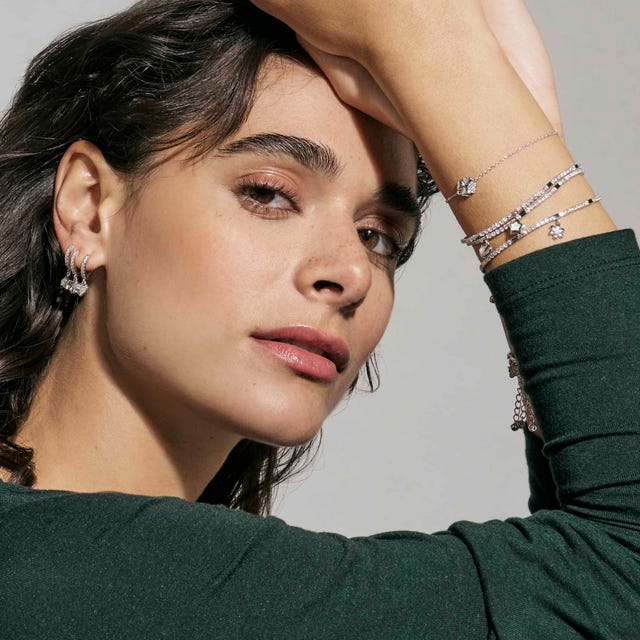 Petit Sparkle Tennis Bracelet - Gold - 242302/009