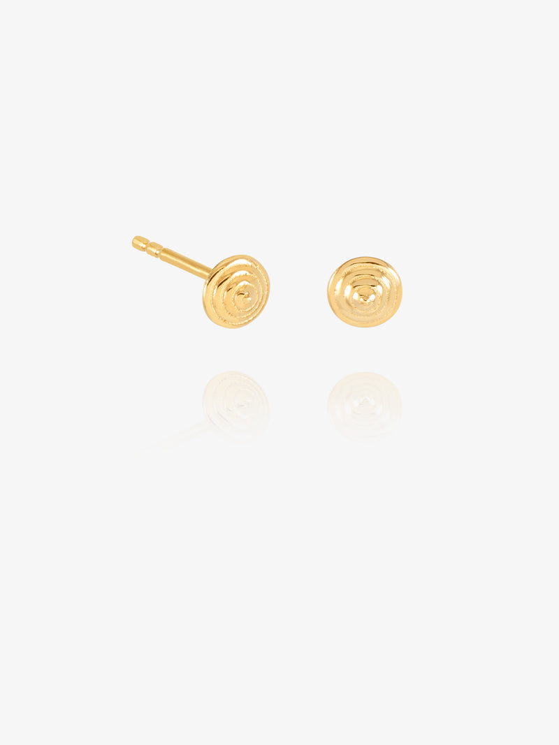 Evolve Cone Stud Earrings - Gold - PME16GP