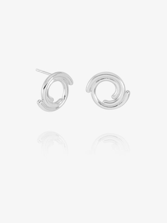 Evolve Stud Earrings - Silver - PME27S