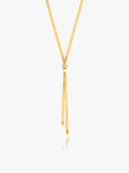 Lifestream Y-Chain Necklace - Gold - PMN09GP