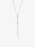 Lifestream Y-Chain Necklace - Silver - PMN09S