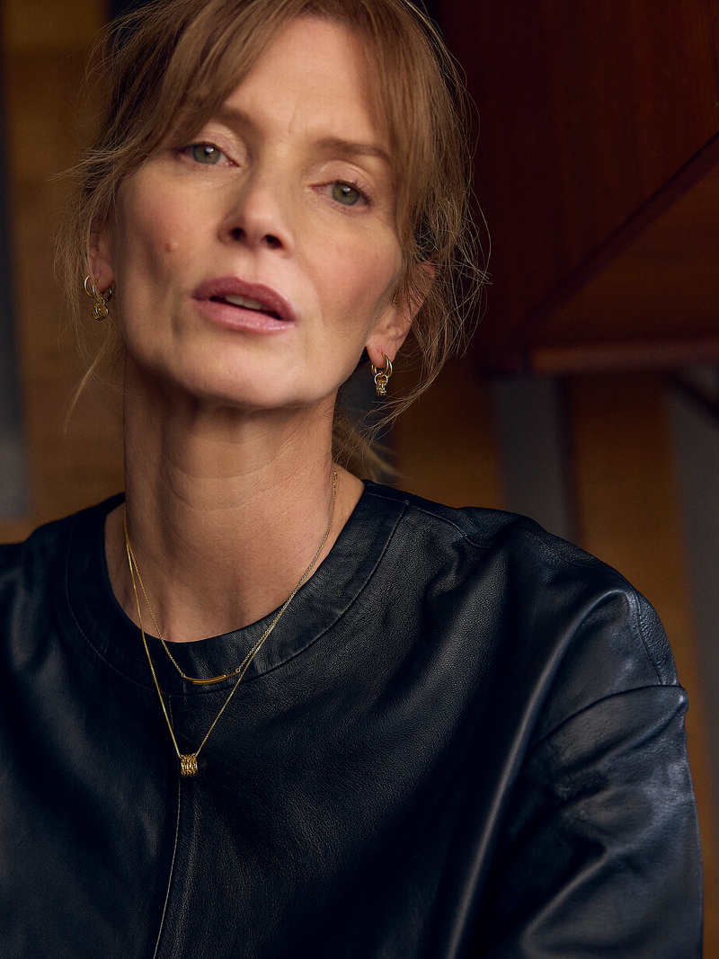 Lifestream Ring Necklace - Gold - PMN12GP