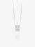 Lifestream Ring Necklace - Silver - PMN12S