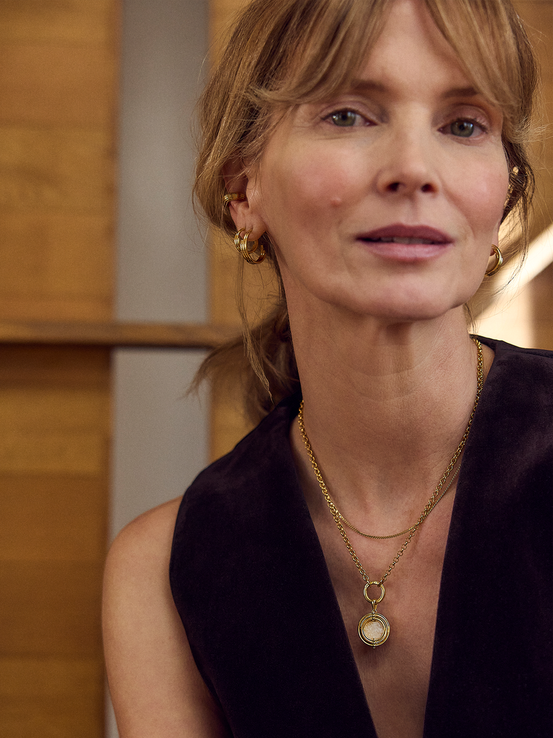 Statement Evolve Amulet Necklace - Silver - PMN20SRC