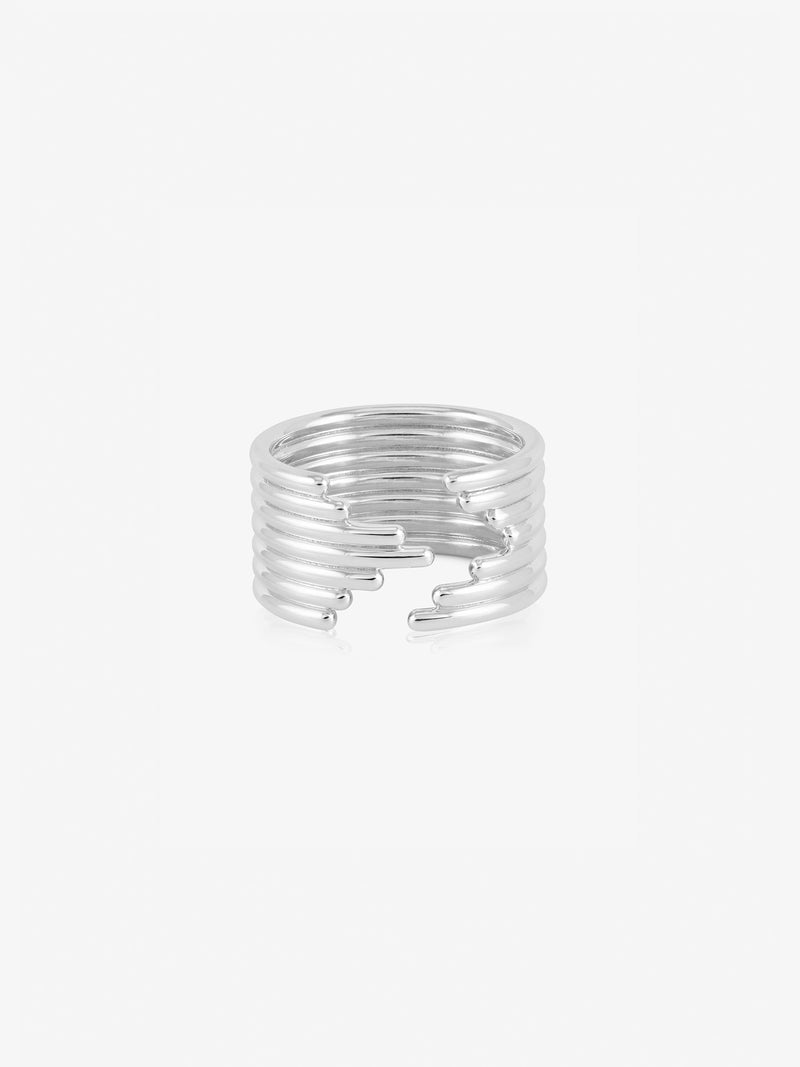 Lifestream Statement Ring - Silver - PMR05S