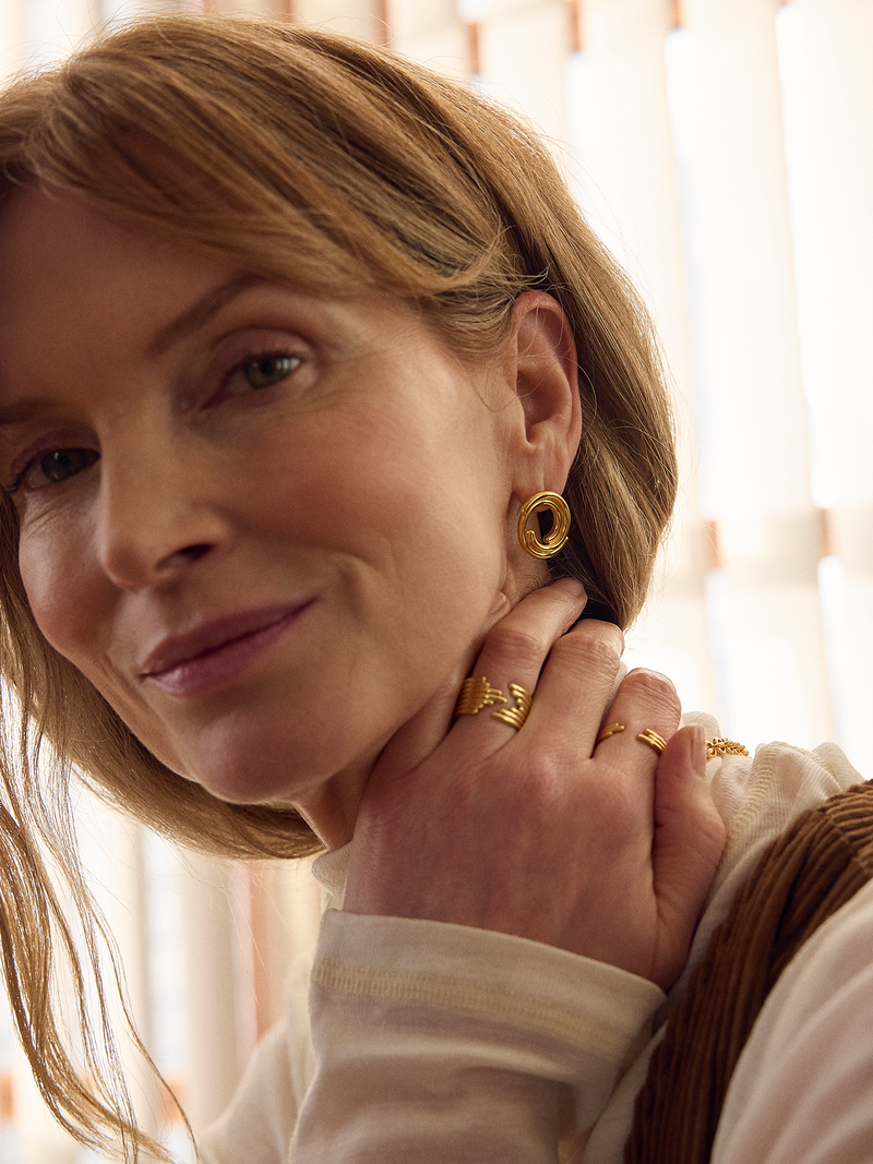 Lifestream Statement Ring - Gold - PMR05GP