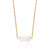 Pearl Twist Chain Necklace - Gold - SPG-72
