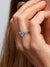 Double Band Heart Ring - Sterling Silver - 193100C01