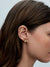 Organically Shaped Oval & Treated Freshwater Cultured Pearl Stud Earrings - 14ct Gold Plated - 263295C01