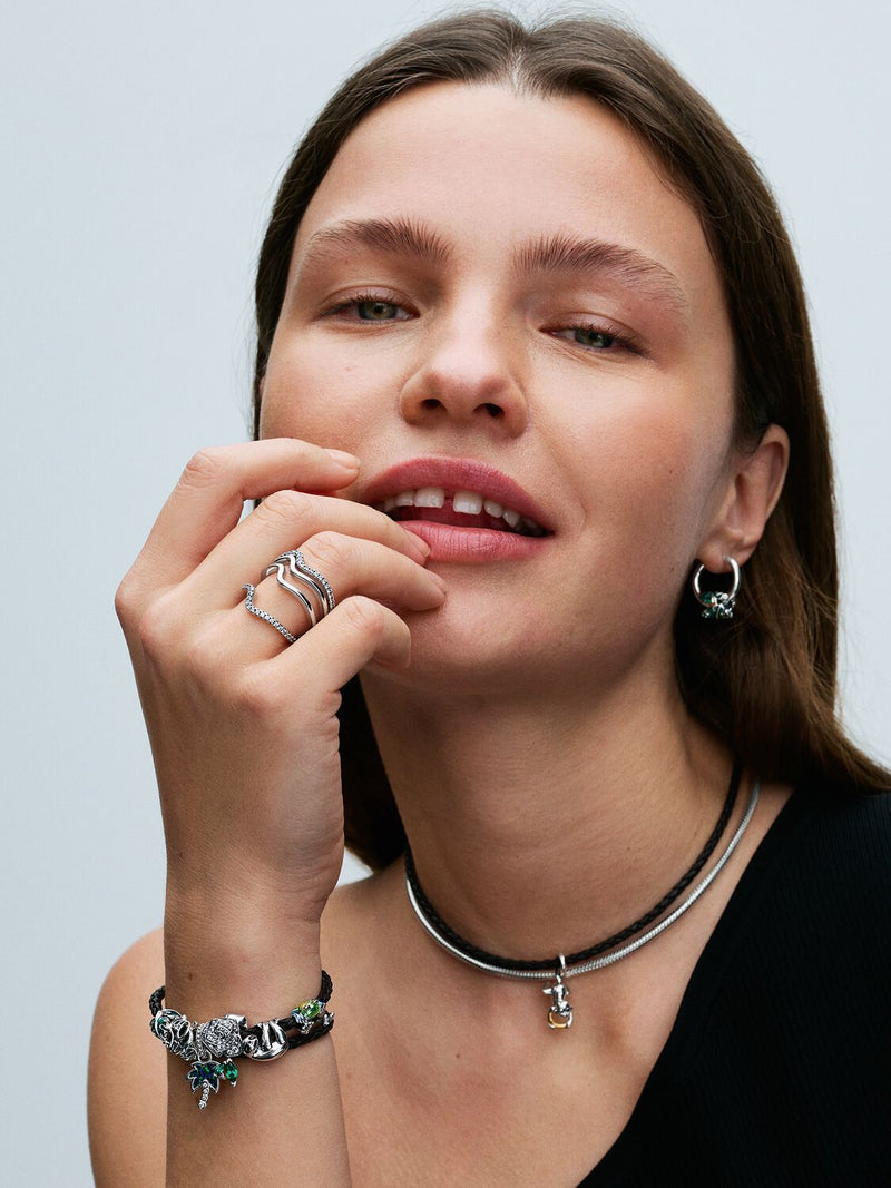 Climbing Frog Charm - Sterling Silver - 793342C01