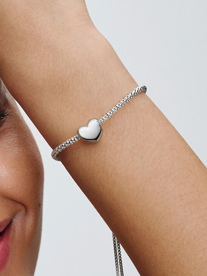 Be Love Engravable Heart Charm - Sterling Silver - 793439C00