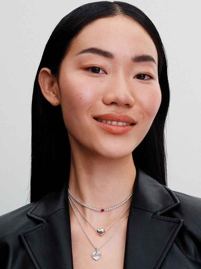 Cable Chain Necklace - Sterling Silver - 590200