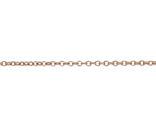 Trace Chain, 18"/45cm - 9ct Rose Gold