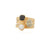 Hypersthene, Pyrite, and Pearl Faux Stacking Ring - Gold - RG10402-GHYPL