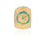 Flora Saddle Ring - Gold/Turquoise - RG10553-TWTTQ
