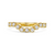 Diamond Pop Wedding Ring, 0.30ct - 18ct Yellow Gold