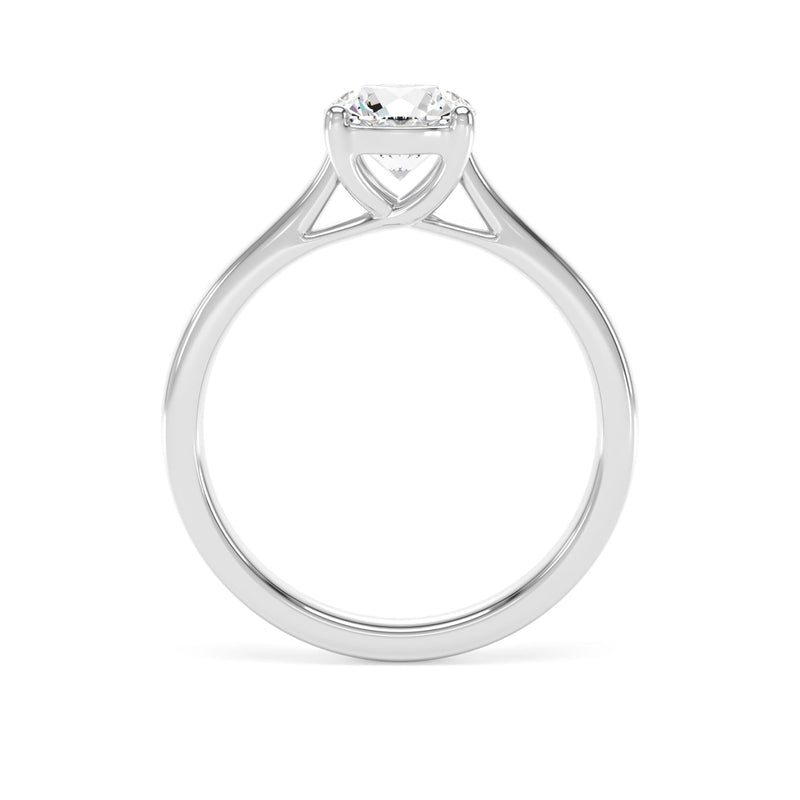 Platinum Round Brilliant Cut Laboratory Grown Diamond Engagement Ring - 2.07ct