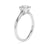 Platinum Round Brilliant Cut Laboratory Grown Diamond Engagement Ring - 2.07ct