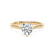 18ct Yellow Gold Round Brilliant Cut Laboratory Grown Diamond Engagement Ring - 1.04ct
