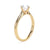 18ct Yellow Gold Round Brilliant Cut Laboratory Grown Diamond Engagement Ring - 1.04ct