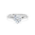 Platinum Round Brilliant Cut Laboratory Grown Diamond Engagement Ring, 2.00ct