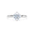 Platinum Round Brilliant Cut Laboratory Grown Diamond Engagement Ring, 2.00ct