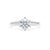 Platinum Round Brilliant Cut Laboratory Grown Diamond Engagement Ring - 1.57ct