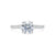 Platinum Round Brilliant Cut Laboratory Grown Diamond Engagement Ring - 1.25ct
