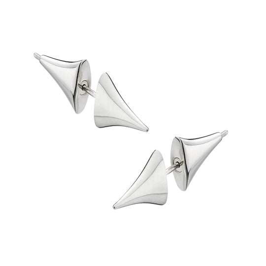 Medium Bar Rose Thorn Earrings - Silver - RT004.SSNAEOS