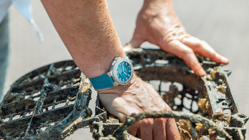 New York Harbour Limited Edition II Watch, Aqua Green