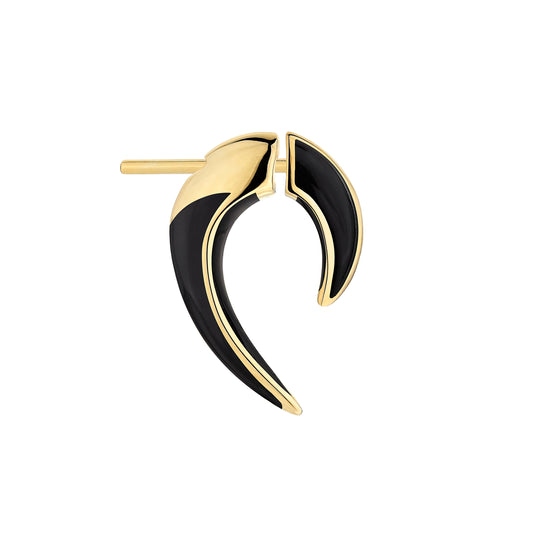 Sabre Deco Talon Earrings - Gold/Black - SA075.YVBKE