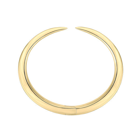 Sabre Deco Cuff Bangle, Small - Gold - SA086.YVNABZS