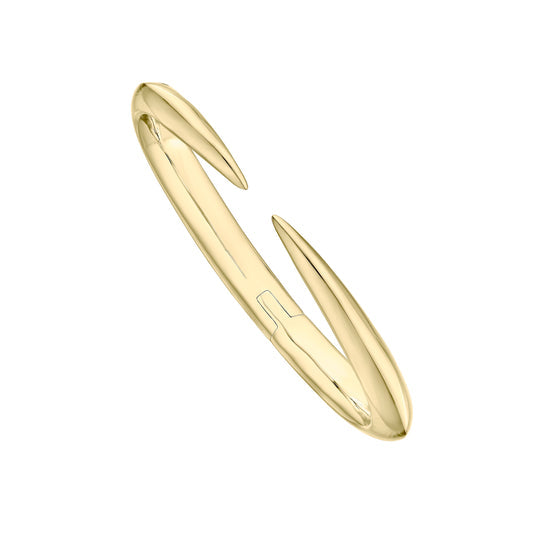 Sabre Deco Cuff Bangle, Small - Gold - SA086.YVNABZS