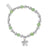 Forget Me Not Aventurine Bracelet - Silver - SBACOB3410